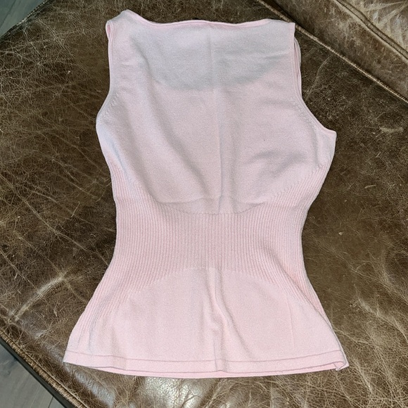 sleeveless sweater blouse Sz XS - Picture 5 of 6